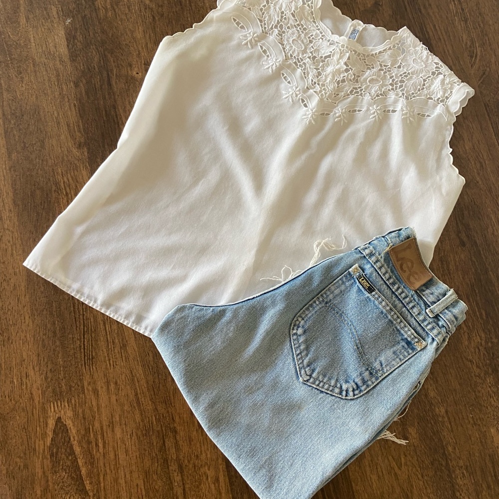 Vintage LEE Jean cut off shorts